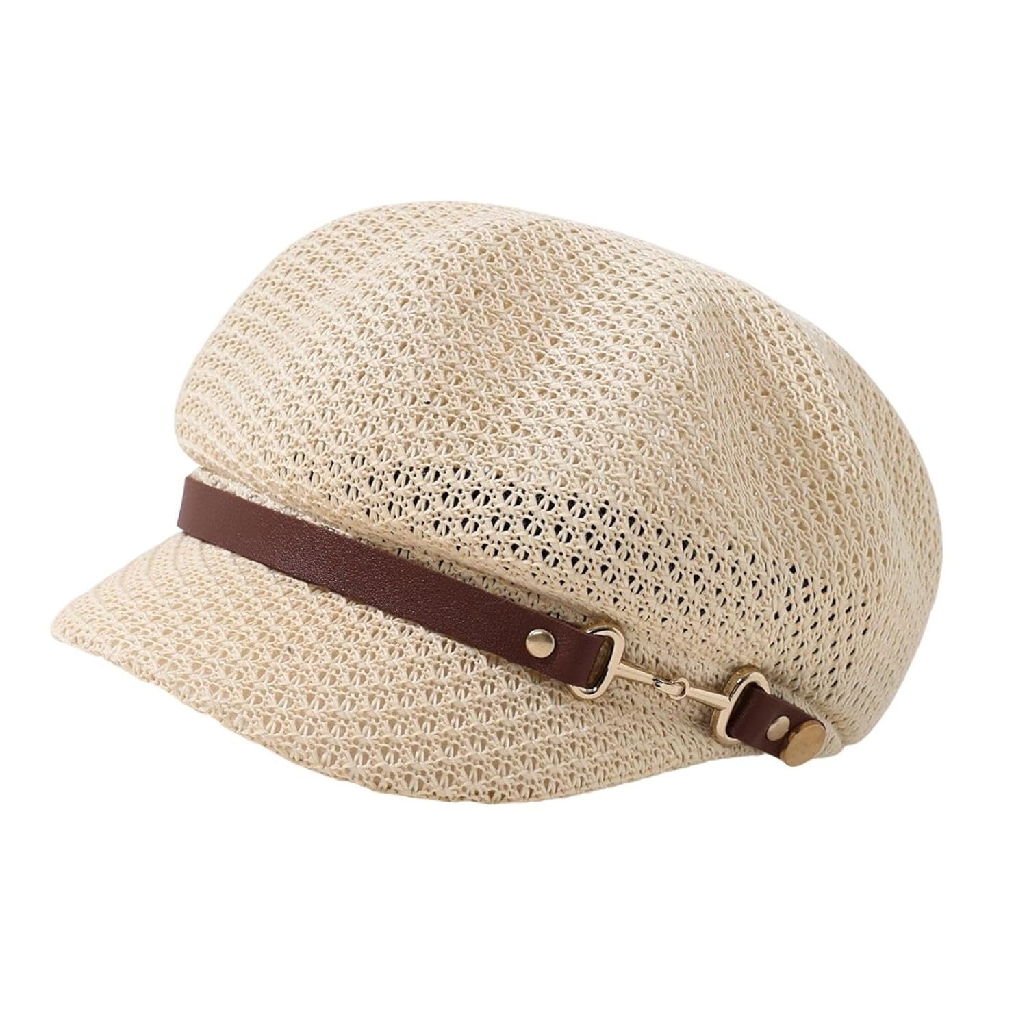 Flat Cap Stylish Breathable Beret Cap for Outdoor Camping Travel beige|Clothing, Shoes & Accessories | Womens Accessories | Hats