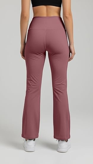 High Waist Wide Leg with Side Pockets || Stretchable Tights || Sports Fitness Activewear Yoga Pants for Women - Image 2