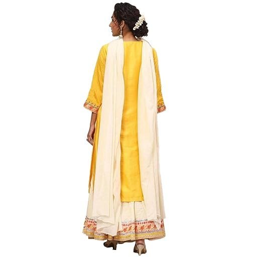 Women Viscose Straight Kurta Skirt Suit Set - Image 2